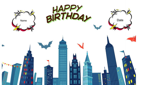 Birthday Comic Banner