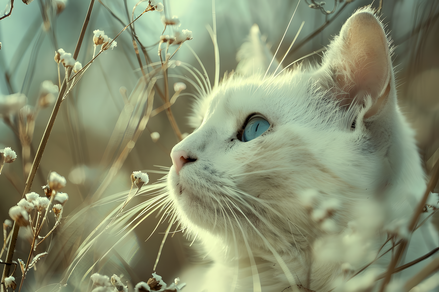 Pretty Kitten Cross Stitch
